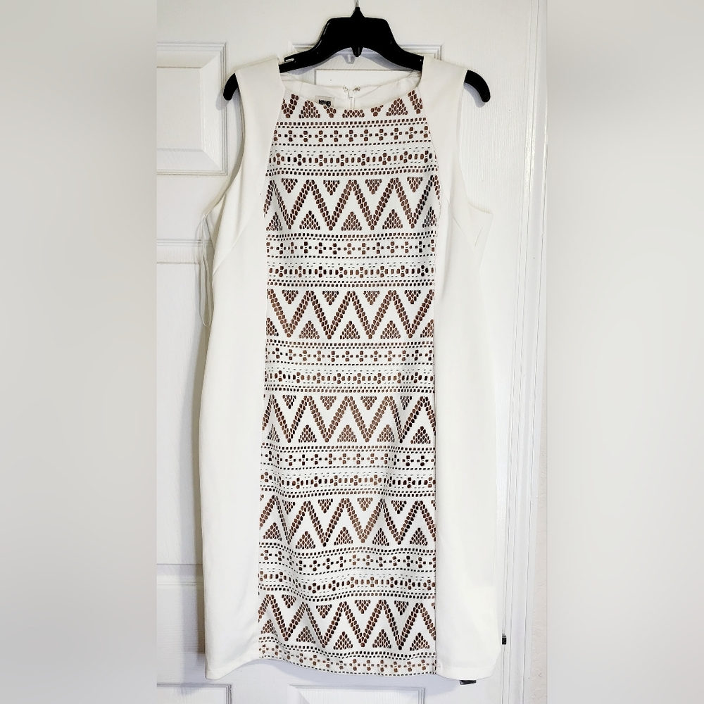 Sleeveless White Dress
